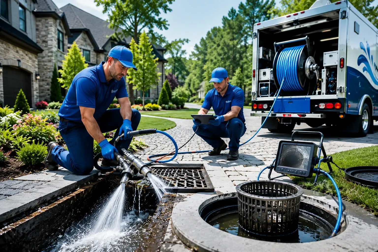 Local outdoor drain cleaning professionals in West Townsend, MA